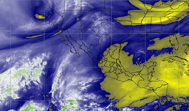 Lluvias muy fuertes se prevén en el centro y el sur de Veracruz y el norte de Oaxaca y Campeche.
