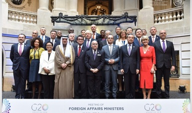 Concluye la reunión de Ministros de Relaciones Exteriores 
del G20
