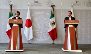 El Canciller Videgaray se reúne con el Ministro de Asuntos Exteriores de Japón