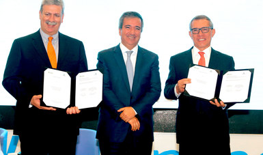 Bancomext, Nafin y Cofide firman convenio