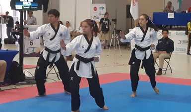).- Con las modalidades de Formas y Estilo Libre de Taekwondo, iniciaron su participación las categorías 1998-2000 y 2001-2002, en la Olimpiada Nacional y Nacional Juvenil 2018