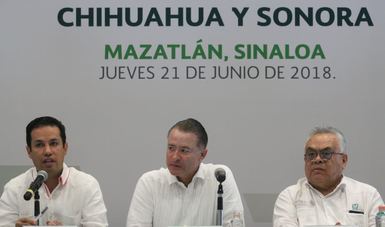 Gira de trabajo del Director General Tuffic Miguel por Sinaloa.
