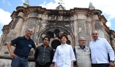 La Secretaria de Cultura, María Cristina García Cepeda, y director general del INAH, Diego Prieto, destacan apoyo de comunidades oaxaqueñas en recuperación de patrimonio