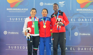 La sinaloense Lizbeth Yarely Salazar conquistó la medalla de plata en la final de scratch femenil, en el primer día de competencias del ciclismo de pista.