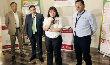 La Subprocuradora de Servicios, María de los Angeles Jasso Cisneros, en representación del Procurador Federal del Consumidor, Rogelio Cerda Pérez, inició el recorrido por los aeropuertos en Monterrey, para conocer los logros de los derechos al consumidor