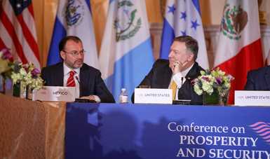 Mensaje del Canciller Luis Videgaray durante su participación en la Segunda Conferencia sobre Prosperidad y Seguridad en Centroamérica