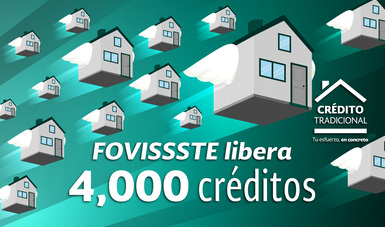 FOVISSSTE libera 4 mil créditos