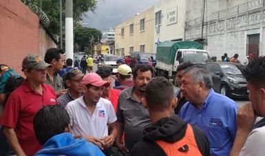 El Gobierno de México se reúne con migrantes hondureños en Guatemala