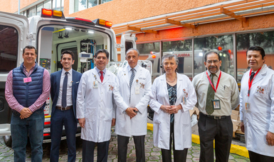 El esfuerzo conjunto entre el sector salud y la sociedad civil se vio materializado durante la presentación de la primera Ambulancia de traslado Neonatal en América Latina del Instituto Nacional de Perinatología “Isidro Espinosa de los Reyes” (INPer). 