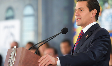 Presidente de México, Lic. Enrique Peña Nieto.