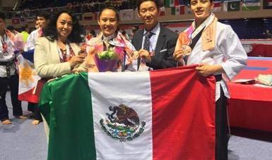 Paula Fregoso conquistó el oro en individual y plata en equipo, con Ana Zulema Ibáñez y Daniela Rodríguez