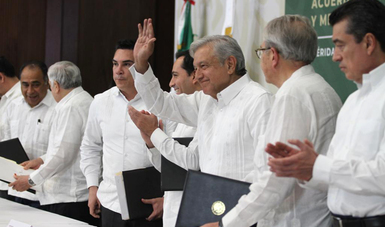 Presidente Andrés Manuel López Obrador presentó el Acuerdo para que todas las personas tenga acceso a servicios de salud y medicamentos