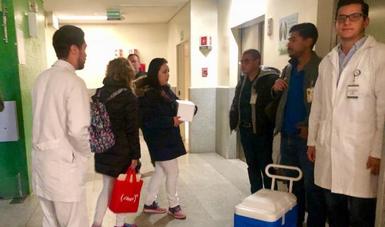 La procuración de órganos y tejido se llevó a cabo hoy en el Hospital General Regional No. 1 de Morelia-Charo, en Michoacán.