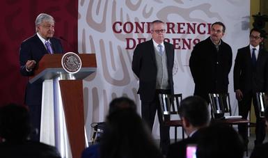 El presidente Andrés Manuel López Obrador presentó las medidas de fortalecimiento para PEMEX