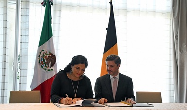 Una ceremonia de firmas y condecoraciones fue el escenario en el que México y Bélgica establecieron acuerdos en materia de economía y cultura, este 19 de febrero en el Hotel St. Regis, ubicado en Paseo de la Reforma de la Ciudad de México.
