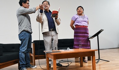 El Palacio de Bellas Artes albergó recital poético en lenguas indígenas