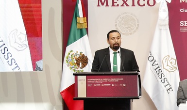 Discurso vocal Ejecutivo FOVISSSTE, Agustín Gustavo Rodríguez López en la Ceremonia del Otorgamiento de Créditos Tradicionales, mediante el Sistema de Puntaje 2019