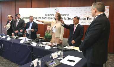 Mensaje inicial del Subsecretario de Industria y Comercio, Ernesto Acevedo, con la Comisión de Economía del Senado de la República