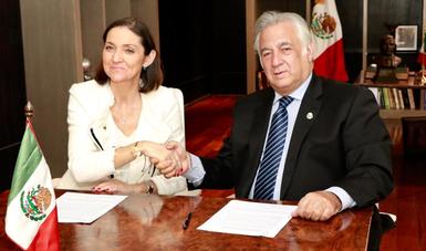 Ratifican hoy México y España El Convenio Suscrito En Materia Turística En Fitur