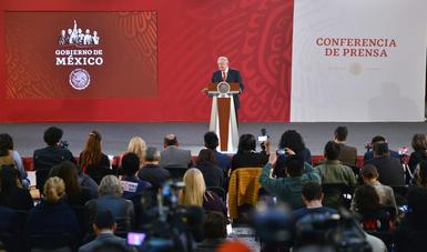 Conferencia de prensa del presidente, Andrés Manuel López Obrador, del 20 de marzo de 2019