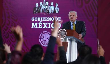 Conferencia de prensa del presidente de México, Andrés Manuel López Obrador