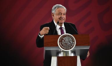 Presidente de México, Andrés Manuel López Obrador, desde Palacio Nacional