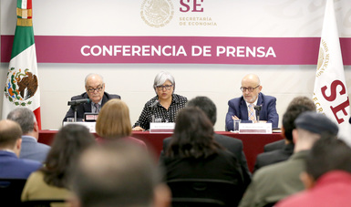 Conferencia de prensa sobre avances en la negociación para la renovación del acuerdo de suspensión México-Estados Unidos en el jitomate