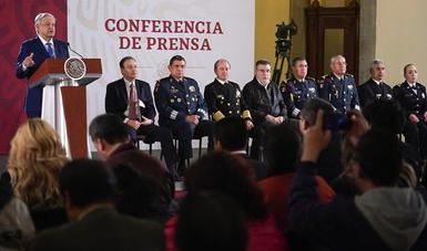 Presidente López Obrador designa titulares de la Guardia Nacional y Coordinación Operativa
