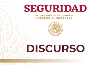 Discurso ofrecido por el Secretario de Seguridad y Protección Ciudadana, Alfonso Durazo Montaño, en comparecencia ante Cámara de Senadores.
