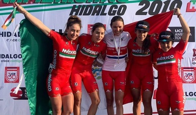 La pedalista mexiquense se impuso en la categoría elite.