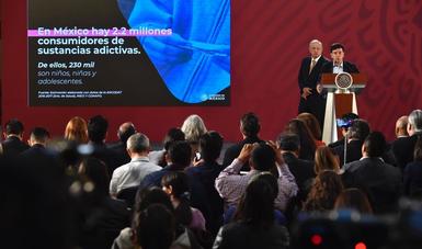 Estrategia Nacional de Prevención de Adicciones recibirá apoyo sin precedentes, afirma presidente López Obrador