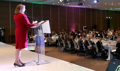 Mensaje de la Subsecretaria de Comercio Exterior, Luz María de la Mora, en la LXXI Asamblea General Ordinaria de la CANACERO