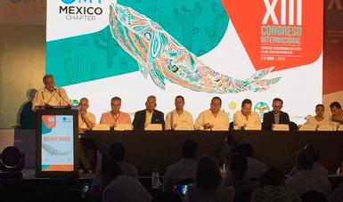 El secretario de Turismo del Gobierno de México, Miguel Torruco Marqués, inauguró en La Paz el XIII Congreso Internacional de MPI México