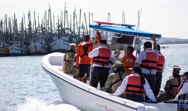 El trabajo coordinado entre Sader y Semar ha contribuido al cumplimiento de la normatividad en materia pesquera.