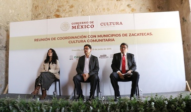 •	El acto contó con la presencia de la directora general de Vinculación Cultural de la Secretaría de Cultura y la representación de 28 municipios de Zacatecas