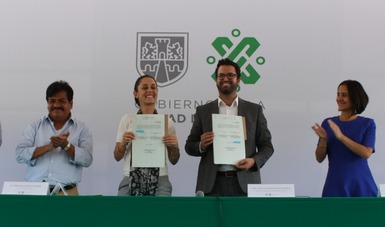 El INSUS y la Secretaría de Administración y Finanzas de la Ciudad de México firmaron un Contrato de Donación a favor de la capital del predio conocido como “El Vivero”, ubicado en la Alcaldía Gustavo A. Madero.