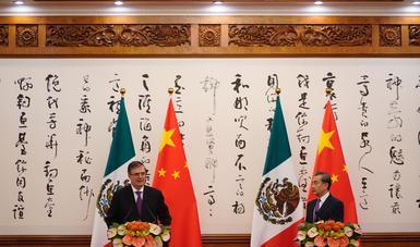 Foreign Secretary Marcelo Ebrard concludes visit to China