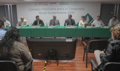 Sesión del Consejo Mexicano de Desarrollo Rural Sustentable.