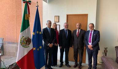 Recibe el Gobierno de México al presidente del Banco Europeo de Inversiones para dialogar sobre proyectos prioritarios
