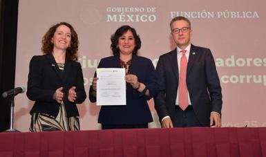 Función Pública presenta programa inédito para la protección de alertadores de la corrupción en México