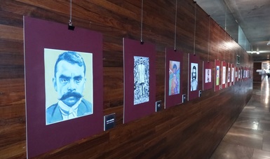 La Biblioteca Vasconcelos recibe la exposición 100 Años – 100 Zapatas, la cual se compone de 100 caricaturas que muestran a Emiliano Zapata.