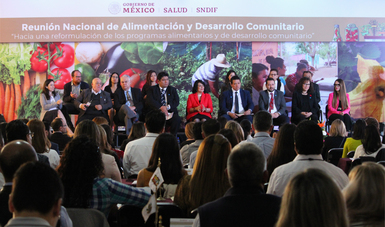 Reunión Nacional de Alimentación y Desarrollo Comunitario. 