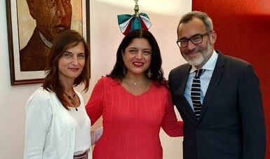 La Secretaria de Cultura, Alejandra Frausto Guerrero, designa a Marina Núñez Bespalova como titular de la Subsecretaría de Desarrollo Cultural.