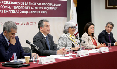 Transcripción de las palabras de la Secretaria de Economía, Graciela Márquez, en la presentación de resultados de la ENAPROCE 2018