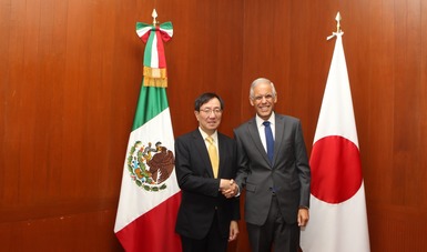 México y Japón acuerdan fortalecer la relación bilateral