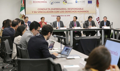 La Secretaría de Economía, la CNDH y la OCDE unen esfuerzos para sensibilizar a empresarios en materia de derechos humanos