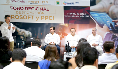 Se realizó en Mérida, Yucatán, el foro regional de promoción de Prosoft y PPCI