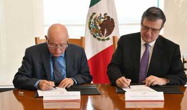 La SRE y la ASF acuerdan fiscalización de ayuda a Mesoamérica y el Caribe (Fondo México) 