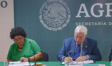 Se reafirma el compromiso del Gobierno de México con el sector agroalimentario