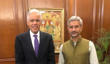 Undersecretary Julian Ventura begins visit to India